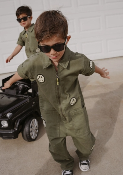 Green Smile Squad Mechanic Suit