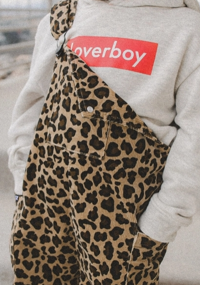 Leopard Print Overalls