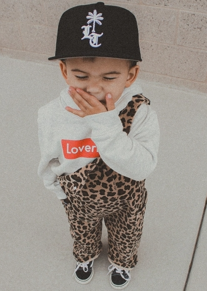 Leopard Print Overalls